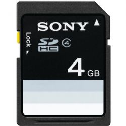 Sony Cls4 Sdhc Card 4gb