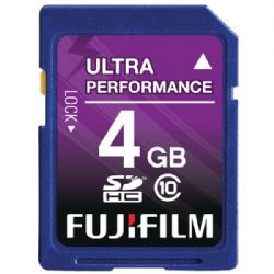 Fujifilm 4gb Class10 Sdhc Card