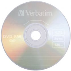Verbatim 4.7gb Dvd-rw 10pk/slim Cs