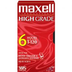 Maxell Vhs High Grade Tape