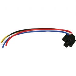 Install Bay Socket Relay W 12in Leads
