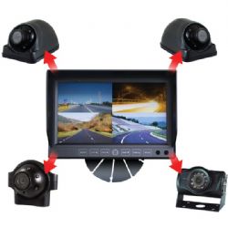 Csp 4cam Sys/7in Quad Monitor