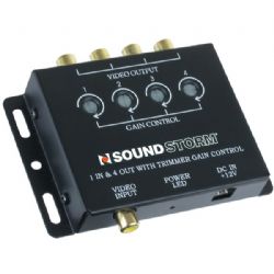 Soundstorm 1in/4out Video Signl Amp
