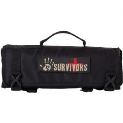 12 Survivors First Aid Rollup Kit
