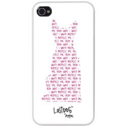 Lostdog Ipn 4/4s Hard Case White