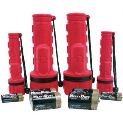 Dorcy Rubber Flashlight Combo
