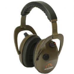 Walkers Game Ear Pwr Mf Grn Hdphns W/mic