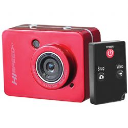 Pyle-sport 12mp 1080p Actn Cam Red