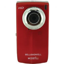 Bell+howell Take1hd Vid Cam W/lcd Red