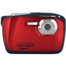 Bell+howell 16mp Wp16 Splsh2 Cmra Red