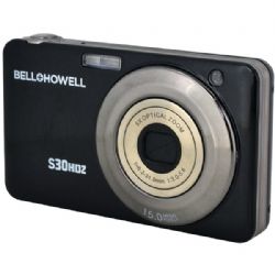 Bell+howell 15mp S30hdz Slim Cmra Blk