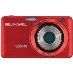 Bell+howell 15mp S30hdz Slim Cmra Red