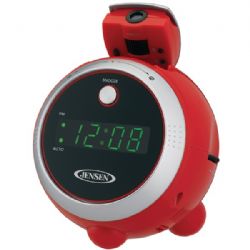 Jensen Am/fm Projct Clkradio Red