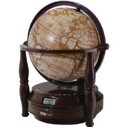 Akai Antique Globe Cd Plyr Brn