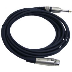 Pyle Pro 15ft Fem-jack Mic Cable
