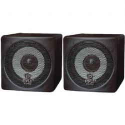 Pyle Home Black 3in Mini Cube