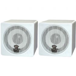 Pyle Home White 3in Mini Cube