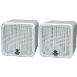 Pyle Home White 4in Mini Cube
