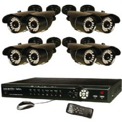 Security Labs 16ch 1tb Dvr Sys W 8 Cams