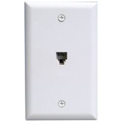 Ge Wall Jack Mod Flsh Wht