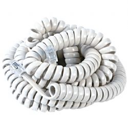 Rca 12ft Handset Coil Cord Wh