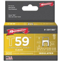Arrow Fastener T59 1/4x5/16clr