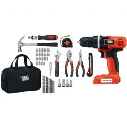 Black & Decker 56pc 7.2v Drill Kit
