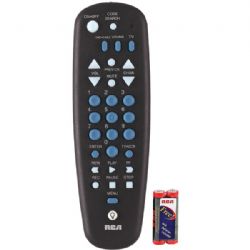 Rca 3-dev Remote W/batt-