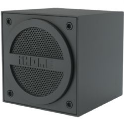 Ihome Rubber Blth Spkr Cube Gry