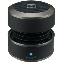 Ihome Rubber Blth Mini Spkr Blk