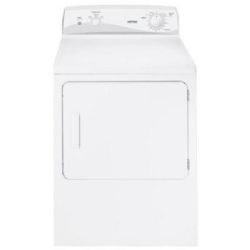 Hotpoint HTDX100GDWW 6.0 Cu. Ft. Capacity DuraDrum Gas Dryer Auto