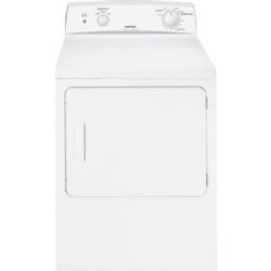 Hotpoint  HTDX100GMWW front-loading gas dryer - 6 cu. ft