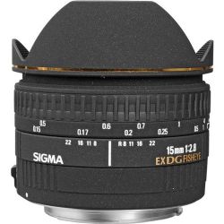 Sigma 15mm f/2.8 EX DG Diagonal Fisheye Autofocus Lens for Canon