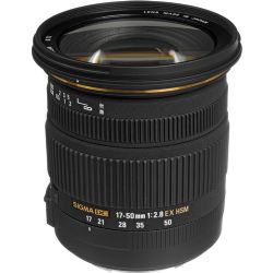 Sigma 17-50mm f/2.8 EX DC OS HSM Zoom Lens for Canon