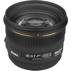 Sigma 50mm f/1.4 EX DG HSM Autofocus Lens for Canon