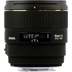 Sigma 85mm f/1.4 EX DG HSM Lens For Canon