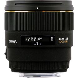 Sigma 85mm f/1.4 EX DG HSM Lens For Nikon