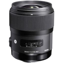 Sigma 35mm f/1.4 DG HSM Art Lens for Nikon