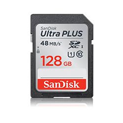 SanDisk 128GB Ultra UHS-I SDXC 48 mb/s