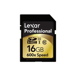 Lexar 16GB SDHC Memory Card Professional Class 10 600x