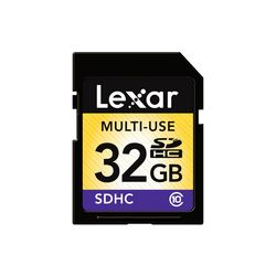 Lexar 32GB Multi-Use SDHC Memory Card (Class 10)
