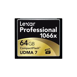 Lexar 64GB Professional 1066x Compact Flash Memory Card