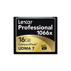 Lexar 16GB Professional 1066x Compact Flash Memory Card