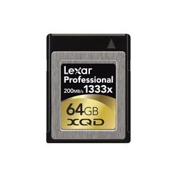 Lexar 64GB Professional 1333x XQD Memory Card