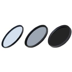 Precision 3 Piece Coated Filter Kit  (37mm)