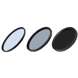 Precision 3 Piece Coated Filter Kit  (46mm)