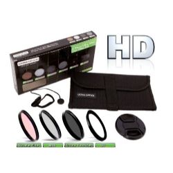 Precision 6 Piece HD Multi Coated Glass Filter Kit (58mm)