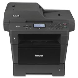 Brother - DCP-8155DN Black-and-White All-In-One Printer
