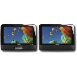 Philips -PD9012P/17 Dual-Screen Portable DVD Player