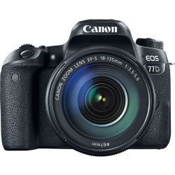 Canon EOS 77D DSLR Camera with 18-135mm Lens